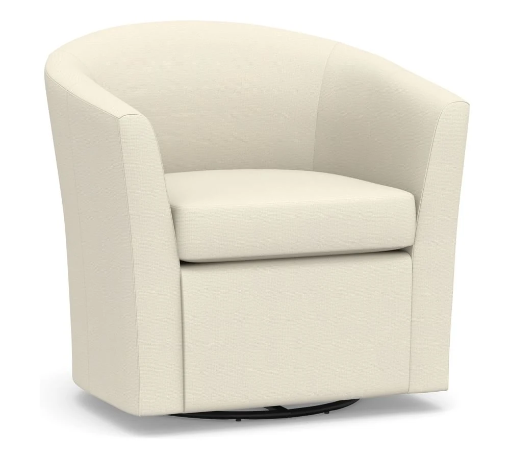 Pottery Barn barrel chair